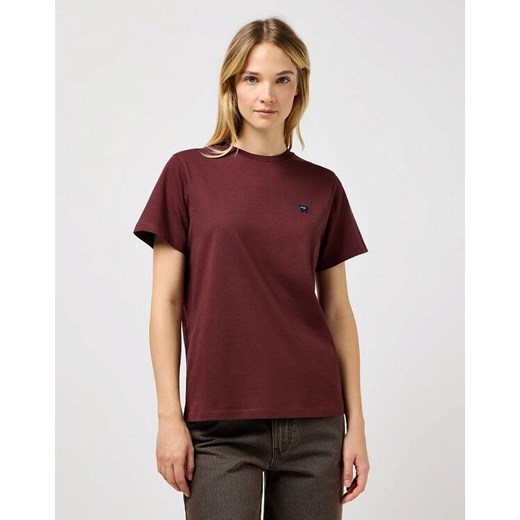 WRANGLER DAMSKA KOSZULKA REGULAR TEE DAHLIA 112356625 W7N4018506 ze sklepu YouNeedit.pl w kategorii Bluzki damskie - zdjęcie 180316687