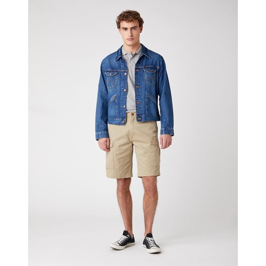 SPODENKI MĘSKIE WRANGLER CASEY CARGO SHORTS SADDLE W1C350327 112127693 Wrangler W32 YouNeedit.pl