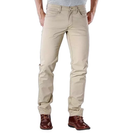 LEE DAREN ZIP FLY MĘSKIE SPODNIE MATERIAŁOWE BEIGE L707SC76 112118441 ze sklepu YouNeedit.pl w kategorii Spodnie męskie - zdjęcie 180317329
