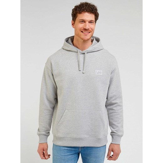 LEE MĘSKA BLUZA CORE LOOSE HOODIE SHARP GREY MELE 112341676 L84W011720 ze sklepu YouNeedit.pl w kategorii Bluzy męskie - zdjęcie 180317416