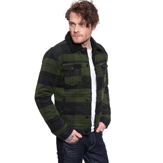 KURTKA ZIMOWA WRANGLER THE TRUCKER RIFLE GREEN W4D2SGG13 112129114 ze sklepu YouNeedit.pl w kategorii Kurtki męskie - zdjęcie 180317796