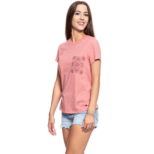 MUSTANG T SHIRT DAMSKI Alina C Print Canyon Rose 1008942 8187 ze sklepu YouNeedit.pl w kategorii Bluzki damskie - zdjęcie 180318008