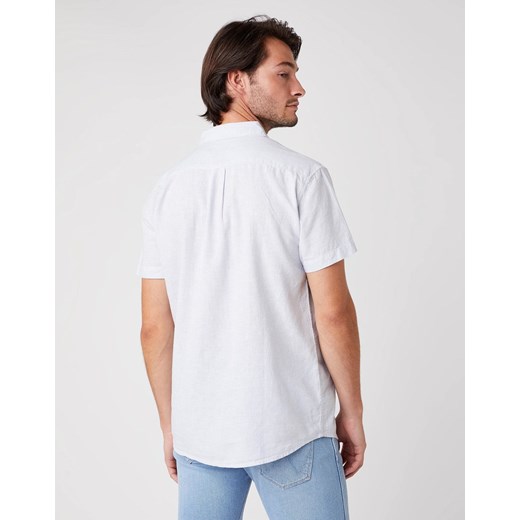 KOSZULA MĘSKA WRANGLER SS 1PKT SHIRT CERULEAN BLUE W5J6OFXVT 112130188 Wrangler M YouNeedit.pl