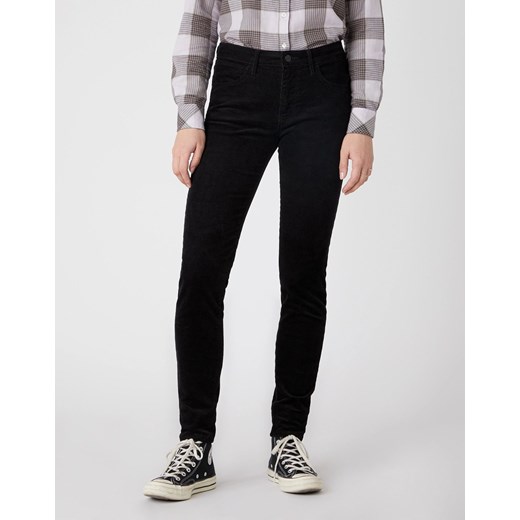DAMSKIE SPODNIE MATERIAŁOWE WRANGLER SKINNY W28KWL100 112128354 ze sklepu YouNeedit.pl w kategorii Spodnie damskie - zdjęcie 180318537