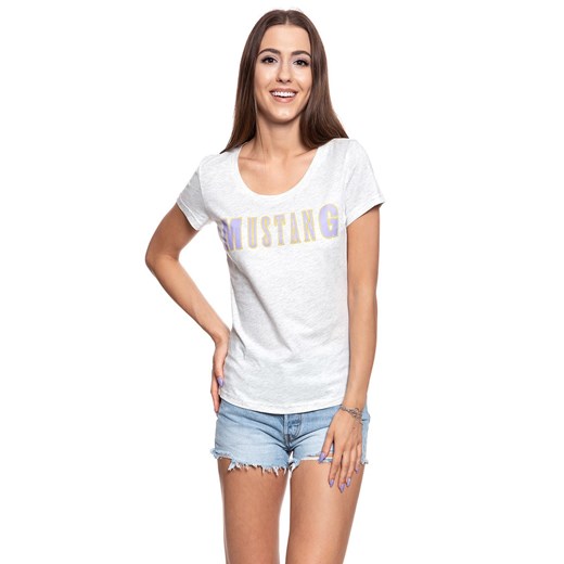 MUSTANG T SHIRT DAMSKI Alexia C Print 1009641 2064 ze sklepu YouNeedit.pl w kategorii Bluzki damskie - zdjęcie 180318779