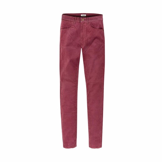 WRANGLER HIGH RISE SKINNY DAMSKIE SPODNIE SZTRUKSOWE SZTRUKS AMARANTH W27HWLP36 112141271 ze sklepu YouNeedit.pl w kategorii Spodnie damskie - zdjęcie 180318918