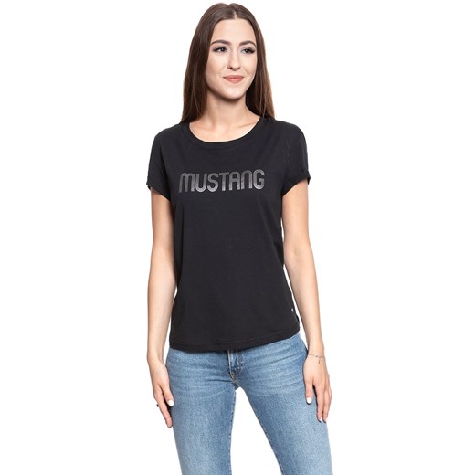 MUSTANG T SHIRT DAMSKI Alina C Print CAVIAR 1008401 4132 ze sklepu YouNeedit.pl w kategorii Bluzki damskie - zdjęcie 180318977