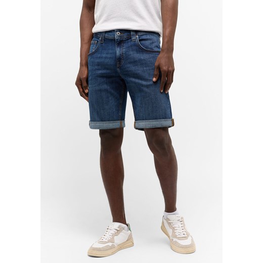 MĘSKIE SZORTY MUSTANG Chicago Shorts Z Denim Blue 1015691 5000 883 ze sklepu YouNeedit.pl w kategorii Spodenki męskie - zdjęcie 180319186