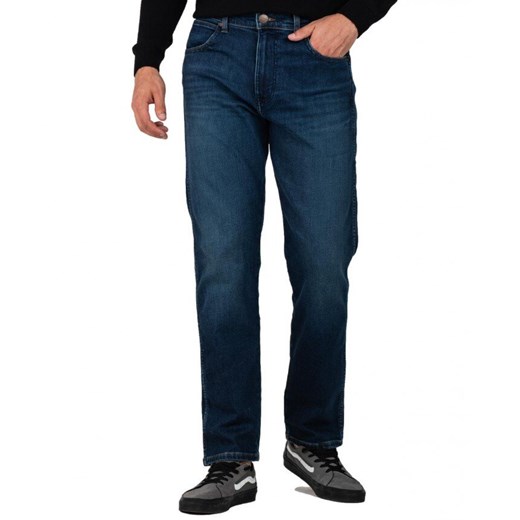 WRANGLER MĘSKIE SPODNIE JEANSOWE FRONTIER GREEN FUZZ 112341440 W16V007117 ze sklepu YouNeedit.pl w kategorii Jeansy męskie - zdjęcie 180319586
