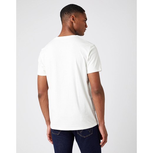 MĘSKI T-SHIRT WRANGLER RAINBOW OFF WHITE W7J9D3737 112141559 Wrangler M YouNeedit.pl