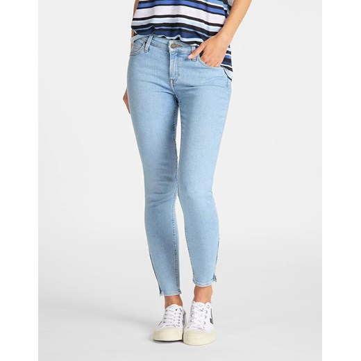 LEE SCARLETT SKINNY CROPPED DAMSKIE SPODNIE JEANSOWE LIGHT COROVAL L30CMFOC 112106363 ze sklepu YouNeedit.pl w kategorii Jeansy damskie - zdjęcie 180320339