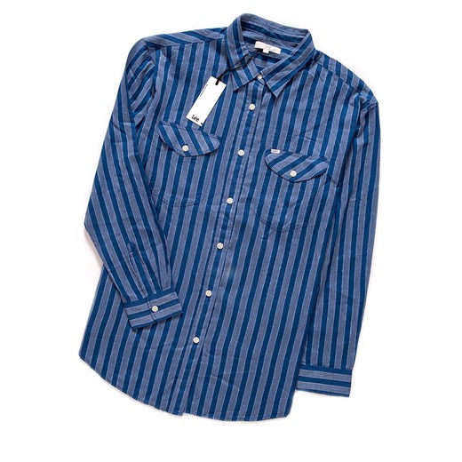 LEE OVERSIZED MĘSKA KOSZULA W PASKI CASUAL WESTERN LIMOGES L45OLVFE 112110325 Lee S YouNeedit.pl