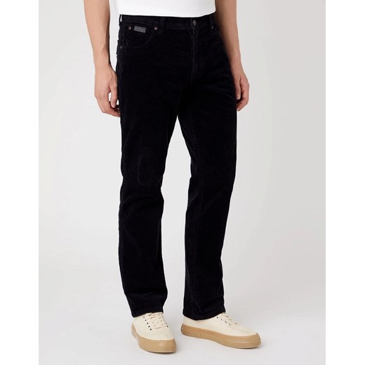 WRANGLER TEXAS MĘSKIE SPODNIE SZTRUKSY BLACK W121A2100 112320120 ze sklepu YouNeedit.pl w kategorii Spodnie męskie - zdjęcie 180321537