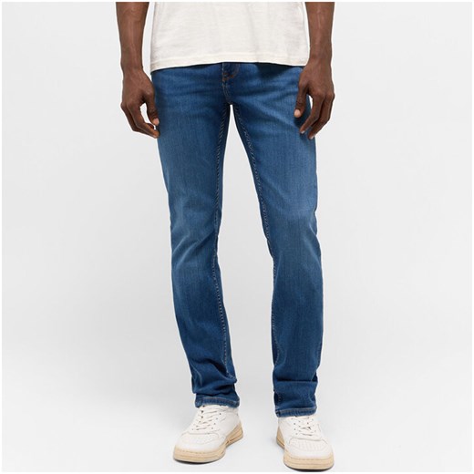 Męskie Spodnie Jeansowe MUSTANG Boston Denim Blue 1015289 5000 682 ze sklepu YouNeedit.pl w kategorii Jeansy męskie - zdjęcie 180322216