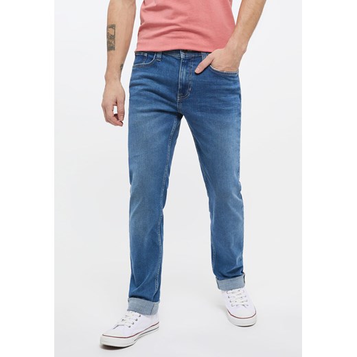 MUSTANG ORLANDO SLIM MĘSKIE SPODNIE JEANSOWE JEANSY DENIM BLUE 1013320 5000 583 ze sklepu YouNeedit.pl w kategorii Jeansy męskie - zdjęcie 180322285