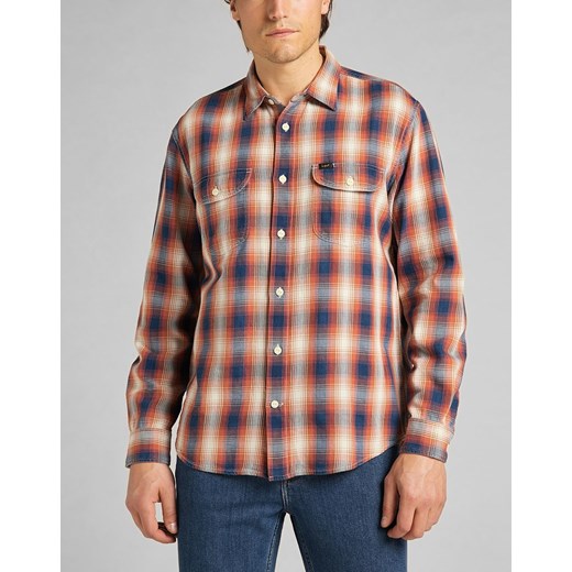LEE WORKER SHIRT BURNT OCHRE L68HMJBH 112140615 ze sklepu YouNeedit.pl w kategorii Koszule męskie - zdjęcie 180322427