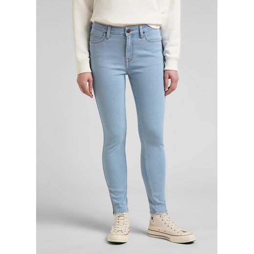 LEE SCARLETT HIGH ZIP DAMSKIE SPODNIE JEANSOWE LIGHT RUBY L31BTVZB 112145019 ze sklepu YouNeedit.pl w kategorii Jeansy damskie - zdjęcie 180322549