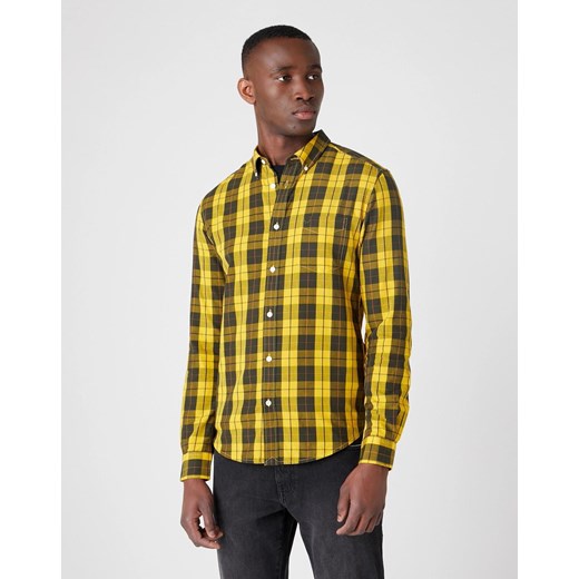 WRANGLER LS 1PKT BUTTON DOWN MĘSKA KOSZULA GOLDEN ROD W5F34MX1K 112130124 ze sklepu YouNeedit.pl w kategorii Koszule męskie - zdjęcie 180322599