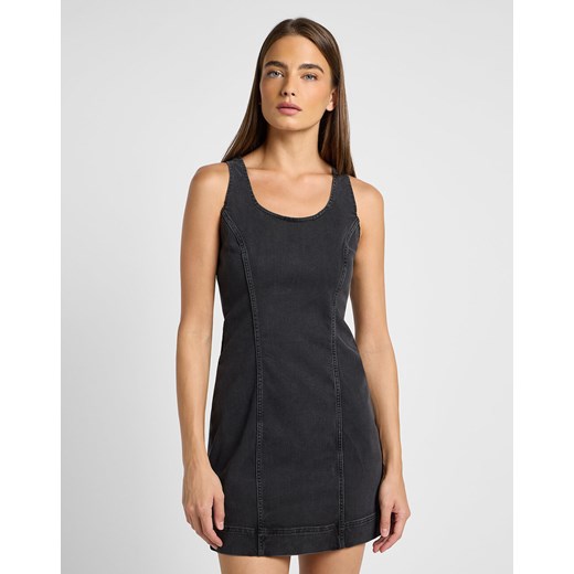 LEE DAMSKA SUKIENKA JEANSOWA FOREVERFIT DRESS BLACK AVEY 112355124 LI66017916 ze sklepu YouNeedit.pl w kategorii Sukienki - zdjęcie 180322778