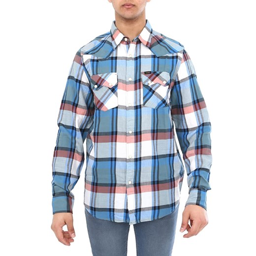 LEE LEE RIDER SHIRT FADED GREEN L851NKLF 112122504 ze sklepu YouNeedit.pl w kategorii Koszule męskie - zdjęcie 180322845
