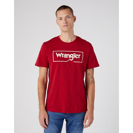 WRANGLER FRAME LOGO TEE MĘSKI T-SHIRT KOSZULKA W70JD3X47 112320763 ze sklepu YouNeedit.pl w kategorii T-shirty męskie - zdjęcie 180322846