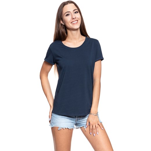MUSTANG T SHIRT DAMSKI Alina C Embro Blue Nights 1009061 4085 ze sklepu YouNeedit.pl w kategorii Bluzki damskie - zdjęcie 180323235