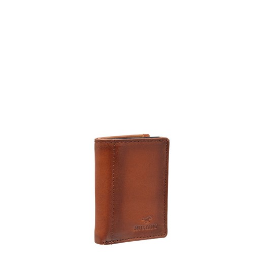 MUSTANG Temi RFID Aluminium Case Wallet MĘSKI SKÓRZANY PORTFEL PREMIUM POJEMNY NA KARTY SKÓRA COGNAC 06.103931 ze sklepu YouNeedit.pl w kategorii Portfele męskie - zdjęcie 180323248