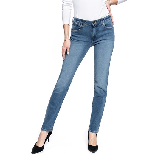 SPODNIE DAMSKIE WRANGLER STRAIGHT NOMAD SAND W28TUNX4D 112128527 ze sklepu YouNeedit.pl w kategorii Jeansy damskie - zdjęcie 180323277