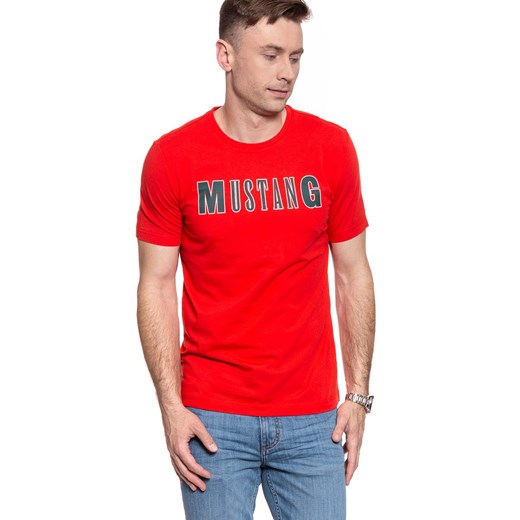 MUSTANG Alex LOGO Tee 1009516 7130 ze sklepu YouNeedit.pl w kategorii T-shirty męskie - zdjęcie 180323349