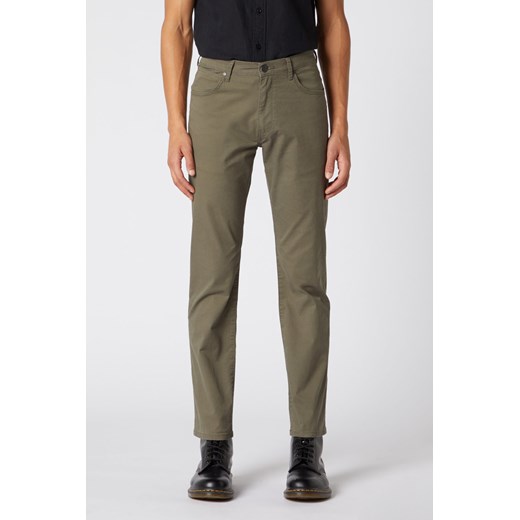 SPODNIE MĘSKIE WRANGLER ARIZONA DUSTY OLIVE W12OXB275 112126486 ze sklepu YouNeedit.pl w kategorii Spodnie męskie - zdjęcie 180323428