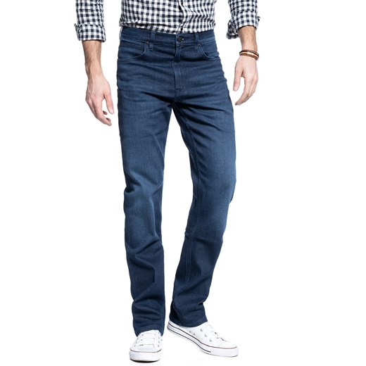 LEE SPODNIE MĘSKIE Brooklyn Straight CLEAN DK RAY L452NOTV 112110163 ze sklepu YouNeedit.pl w kategorii Jeansy męskie - zdjęcie 180323969