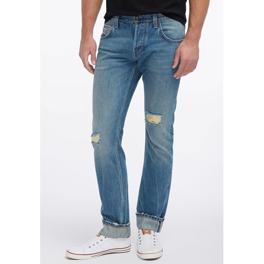 MUSTANG CHICAGO TAPERED MĘSKIE SPODNIE JEANSOWE DENIM BLUE 1006144 5000 784 ze sklepu YouNeedit.pl w kategorii Jeansy męskie - zdjęcie 180324108