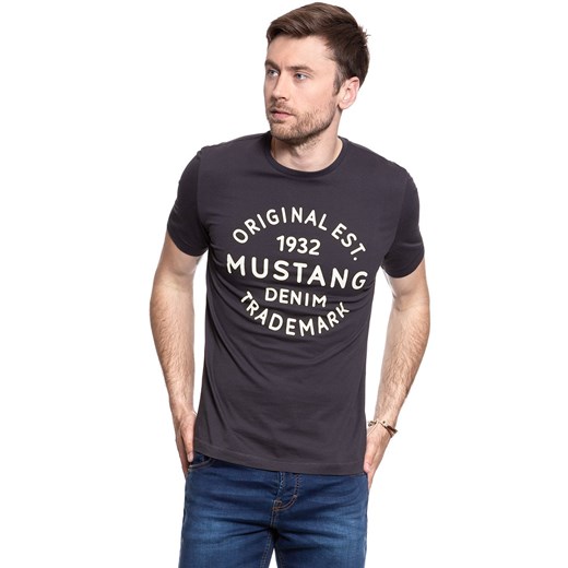 MUSTANG T SHIRT Logo T-Shirt PHANTOM 1007561 4087 Mustang S YouNeedit.pl