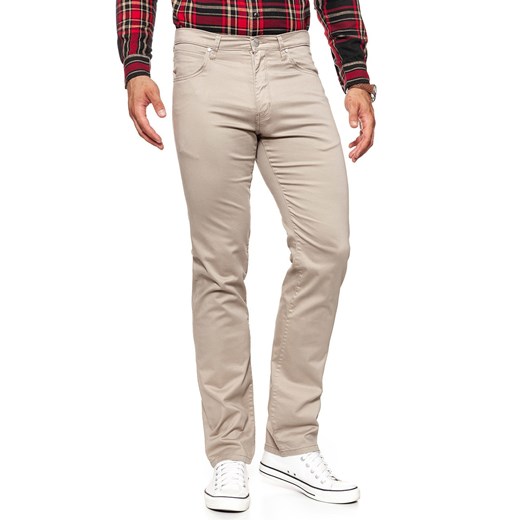 WRANGLER SPODNIE MĘSKIE ARIZONA DESERT TAUPE W12ORW227 112126446 ze sklepu YouNeedit.pl w kategorii Spodnie męskie - zdjęcie 180324288