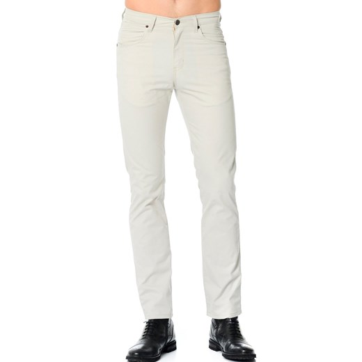 MĘSKIE SPODNIE MATERIAŁOWE WRANGLER ARIZONA STRETCH EGGSHELL W12OV918N ze sklepu YouNeedit.pl w kategorii Spodnie męskie - zdjęcie 180324485