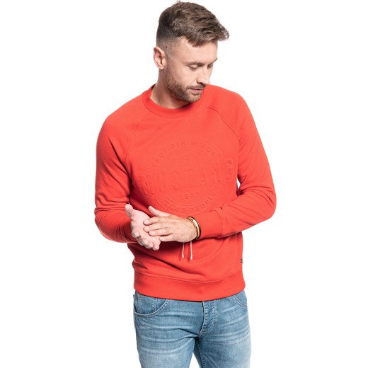MĘSKA BLUZA MUSTANG BEN C RAGLAN 1009162 7179 ze sklepu YouNeedit.pl w kategorii Bluzy męskie - zdjęcie 180324529