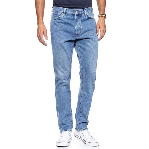 SPODNIE MĘSKIE WRANGLER SLIDER STONE BLUE W18RER255 112127367 Wrangler W31 L32 YouNeedit.pl
