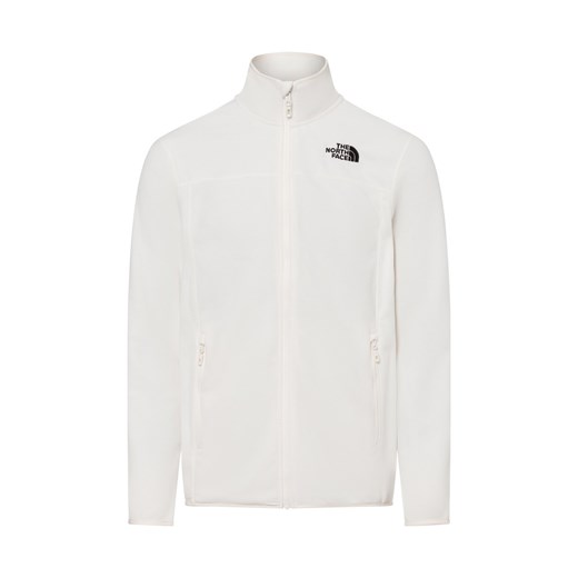 The North Face Męska kurtka polarowa Mężczyźni biały jednolity ze sklepu vangraaf w kategorii Bluzy męskie - zdjęcie 180325568