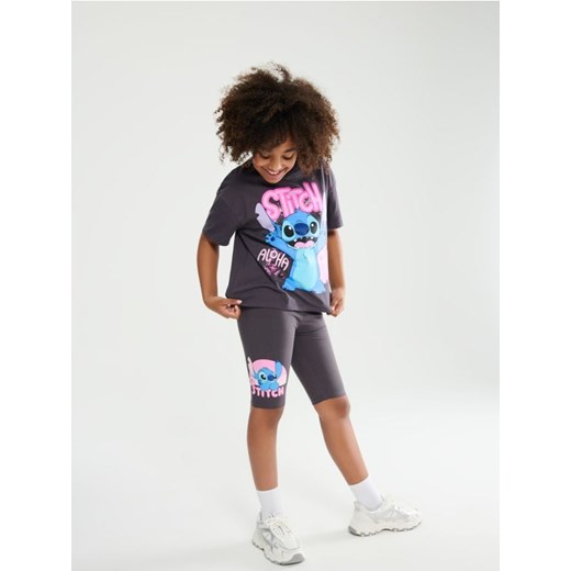 Sinsay - Kolarki Stitch - szary Sinsay 164 Sinsay