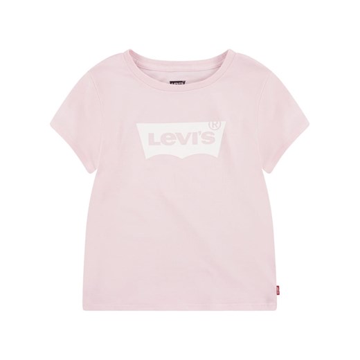 Levi&apos;s Kids Koszulka w kolorze jasnoróżowym ze sklepu Limango Polska w kategorii Bluzki dziewczęce - zdjęcie 180330776
