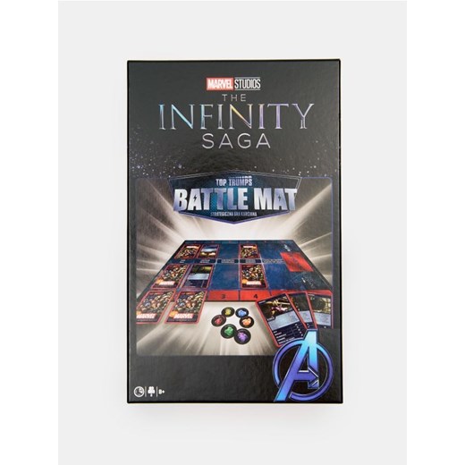 Sinsay - Strategiczna gra karciana Marvel Top Trumps Battle Mat - wielobarwny Sinsay One Size Sinsay