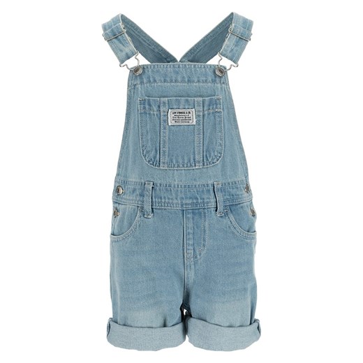 Levi&apos;s Kids Ogrodniczki dżinsowe w kolorze niebieskim ze sklepu Limango Polska w kategorii Kombinezony dziewczęce - zdjęcie 180332566