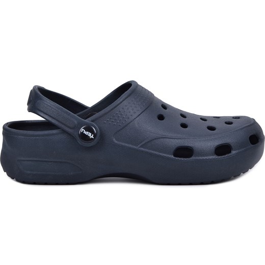 KLAPKI buty LEKKIE chodaki granatowe ze sklepu butyolivier w kategorii Klapki damskie - zdjęcie 180334089