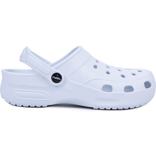 KLAPKI buty LEKKIE chodaki PIANKOWE białe ze sklepu butyolivier w kategorii Klapki damskie - zdjęcie 180335146