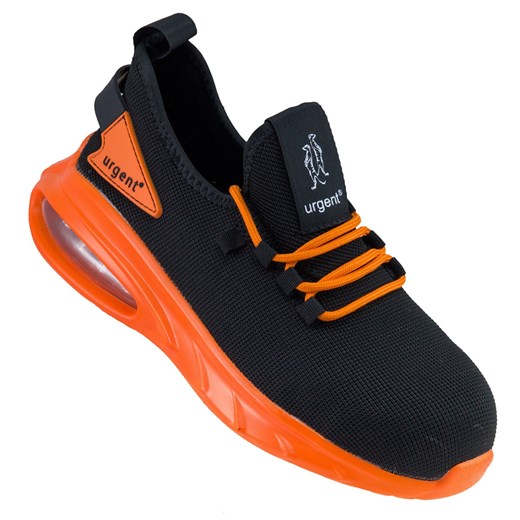 Buty robocze półbuty URGENT 229/S1 SR z metalowym podnoskiem ze sklepu butyolivier w kategorii Buty sportowe męskie - zdjęcie 180335417