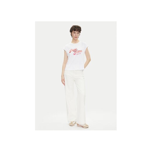 Pepe Jeans T-Shirt Rosalie PL506033 Biały Regular Fit Pepe Jeans M MODIVO