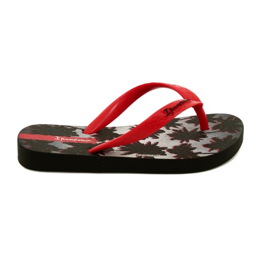 Klapki japonki Ipanema dziecięce 83185 Classic X czerwone ze sklepu ButyModne.pl w kategorii Klapki dziecięce - zdjęcie 180336736