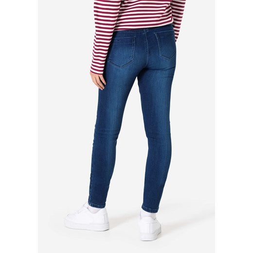 Timezone Dżinsy &quot;Aleena&quot; - Slim fit - w kolorze granatowym Timezone W26/L32 wyprzedaż Limango Polska