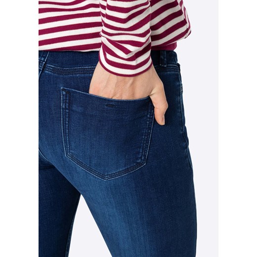 Timezone Dżinsy &quot;Aleena&quot; - Slim fit - w kolorze granatowym Timezone W28/L28 Limango Polska okazja