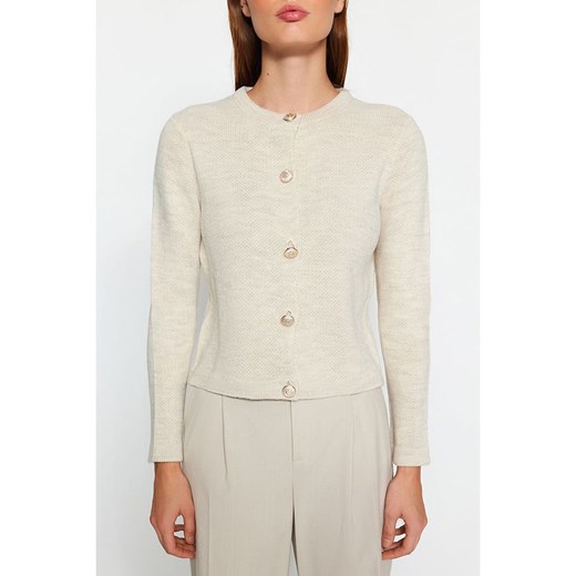 trendyol Kardigan w kolorze kremowym Trendyol S Limango Polska okazyjna cena